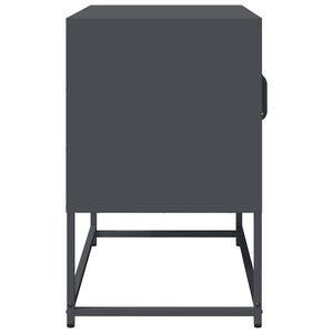 ντουλάπι τηλεόρασης  Ανθρακί 68x39x60,5 cm Ατσάλι ψυχρής έλασης