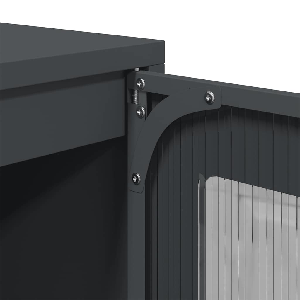 ντουλάπι τηλεόρασης  Ανθρακί 100,5x39x60,5 cm - Pakobazaar