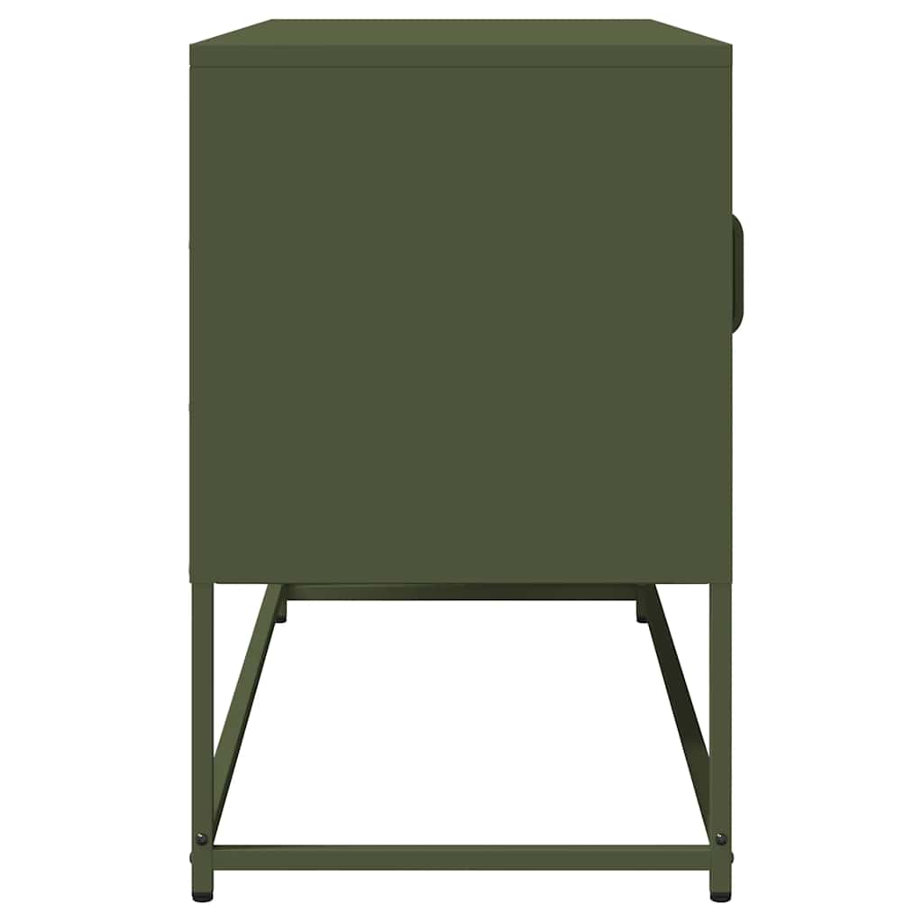 ντουλάπι τηλεόρασης  Ελαιοπράσινο 100,5x39x60,5 cm