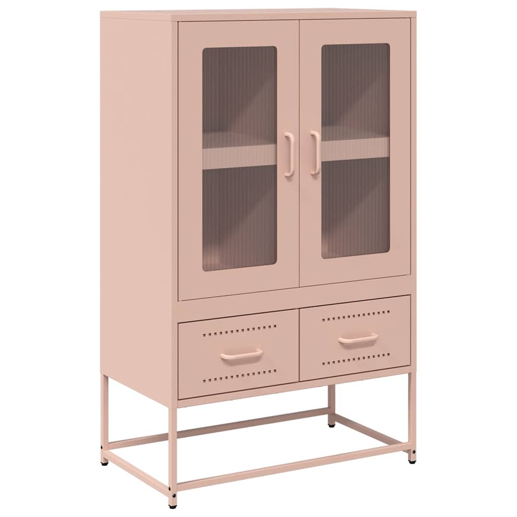 Ντουλάπα Ροζ 68 x 39 x 111,5 εκ. από Χάλυβα - Pakobazaar