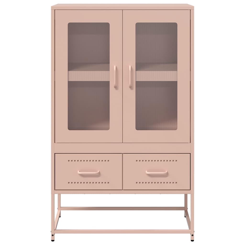 Ντουλάπα Ροζ 68 x 39 x 111,5 εκ. από Χάλυβα - Pakobazaar
