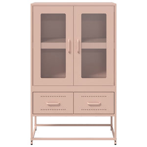 Ντουλάπα Ροζ 68 x 39 x 111,5 εκ. από Χάλυβα - Pakobazaar