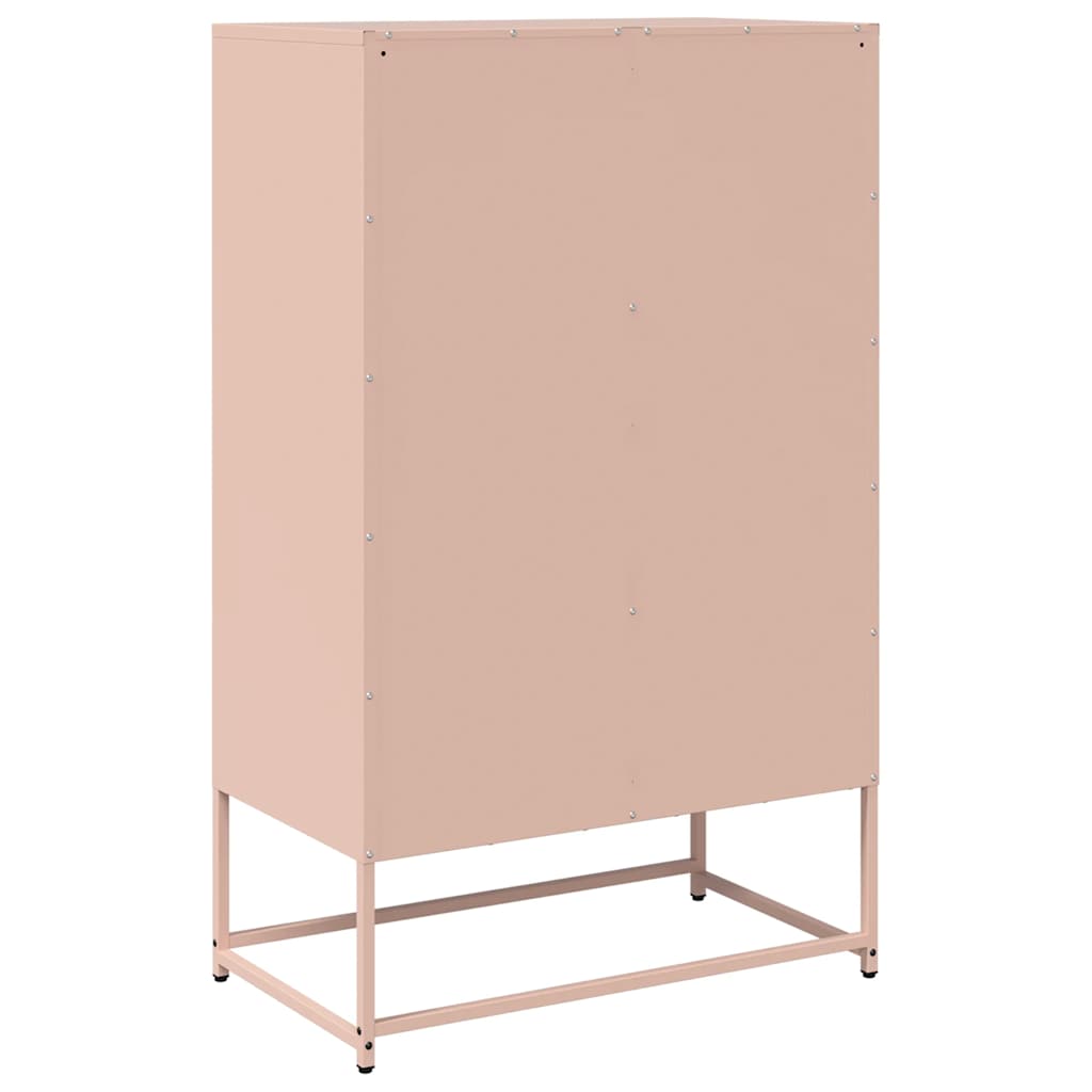 Ντουλάπα Ροζ 68 x 39 x 111,5 εκ. από Χάλυβα - Pakobazaar