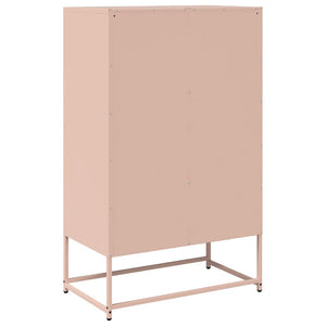 Ντουλάπα Ροζ 68 x 39 x 111,5 εκ. από Χάλυβα - Pakobazaar