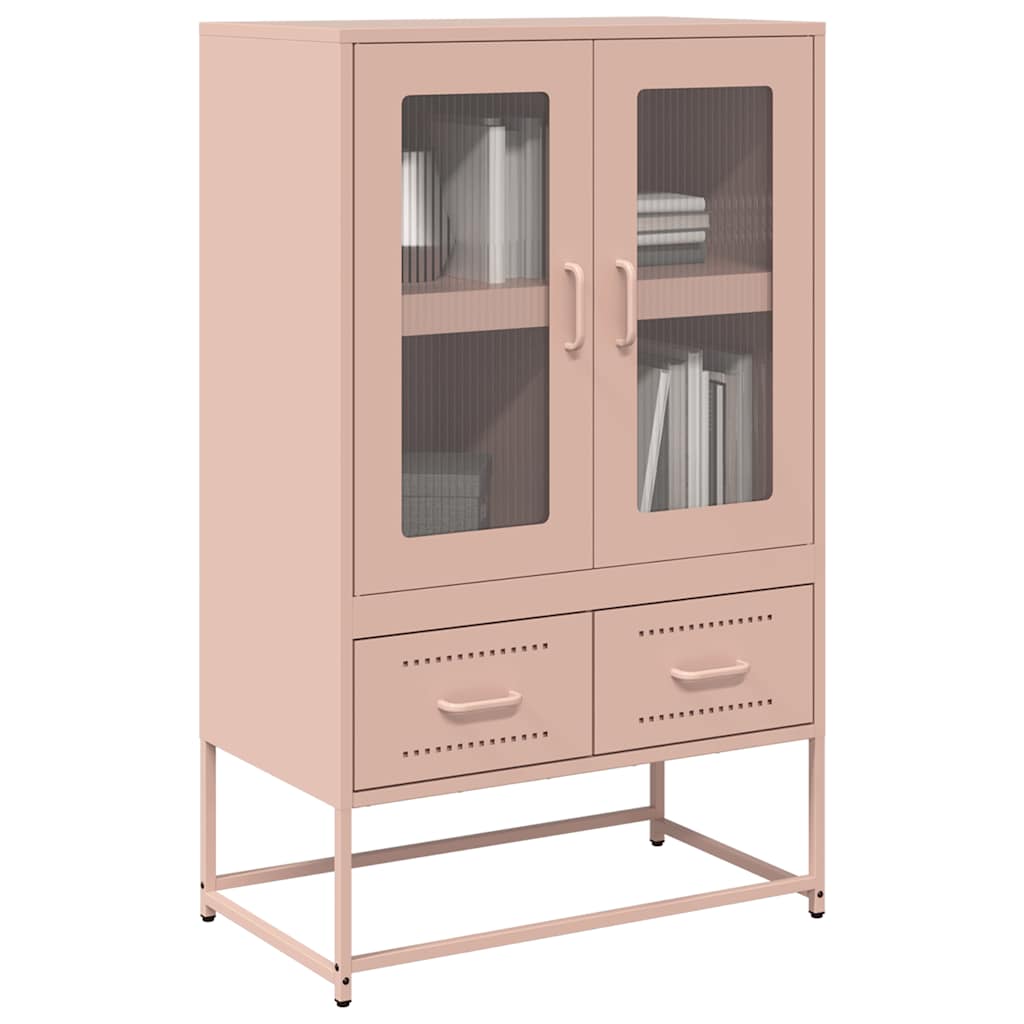 Ντουλάπα Ροζ 68 x 39 x 111,5 εκ. από Χάλυβα - Pakobazaar