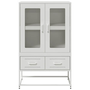 Ντουλάπι Λευκό 68x39x111,5 εκ. από Χάλυβα - Pakobazaar