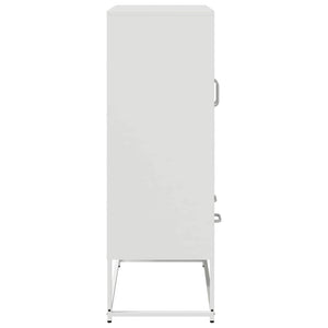 Ντουλάπι Λευκό 68x39x111,5 εκ. από Χάλυβα - Pakobazaar