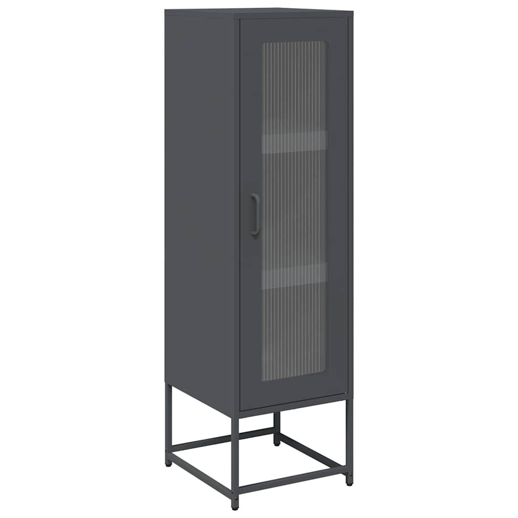 Highboard Ανθρακί 36x39x123 cm Ατσάλι ψυχρής έλασης - Pakobazaar