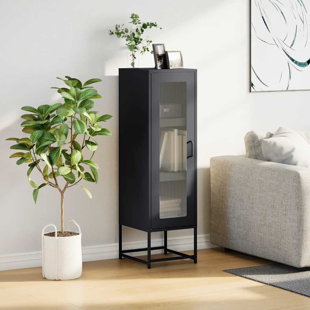 Highboard Ανθρακί 36x39x123 cm Ατσάλι ψυχρής έλασης - Pakobazaar