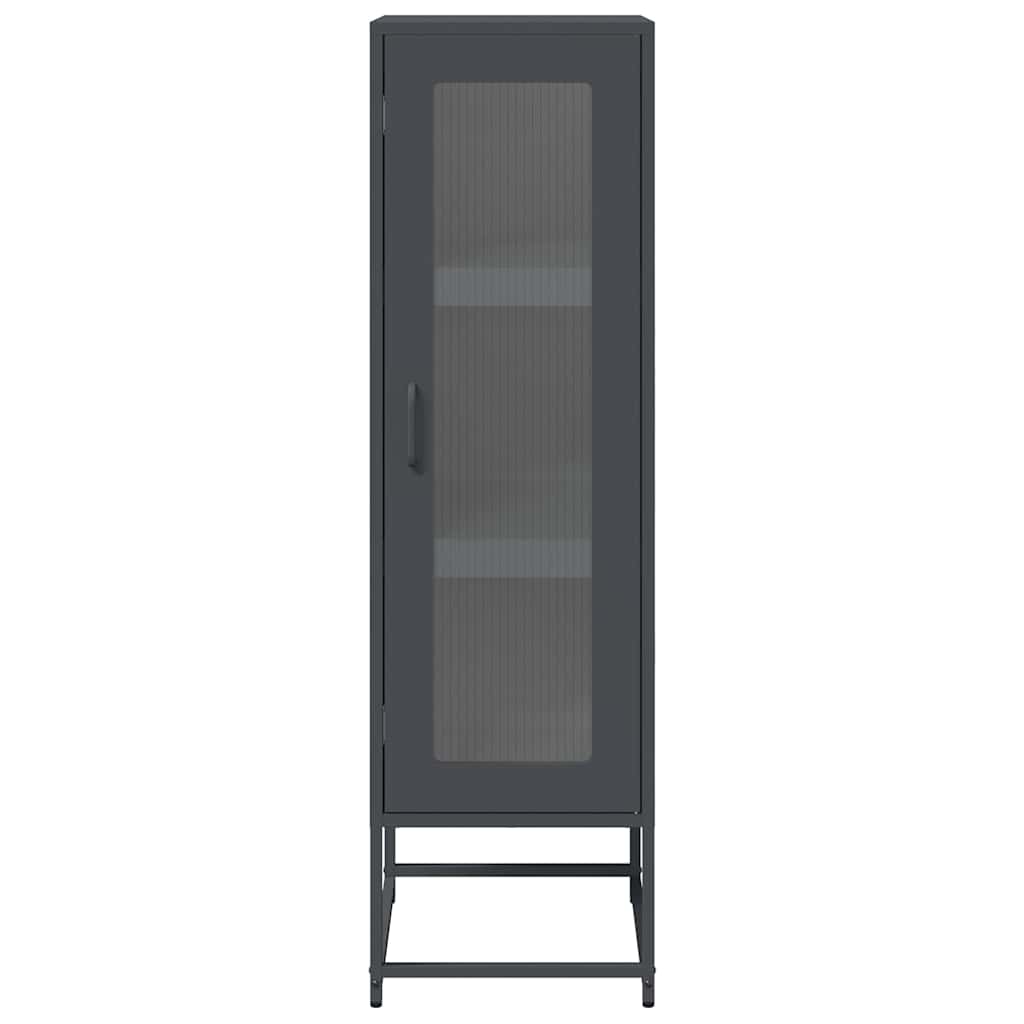 Highboard Ανθρακί 36x39x123 cm Ατσάλι ψυχρής έλασης - Pakobazaar