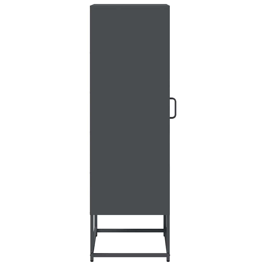Highboard Ανθρακί 36x39x123 cm Ατσάλι ψυχρής έλασης - Pakobazaar