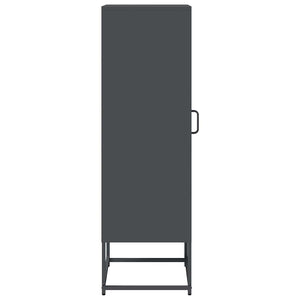 Highboard Ανθρακί 36x39x123 cm Ατσάλι ψυχρής έλασης - Pakobazaar