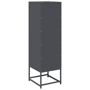 Highboard Ανθρακί 36x39x123 cm Ατσάλι ψυχρής έλασης - Pakobazaar