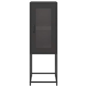 Sideboard Μαύρο 36x39x107 cm από χάλυβα ψυχρής έλασης