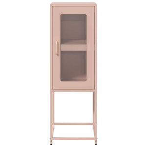 Sideboard Ροζ 36x39x107 cm από χάλυβα ψυχρής έλασης - Pakobazaar