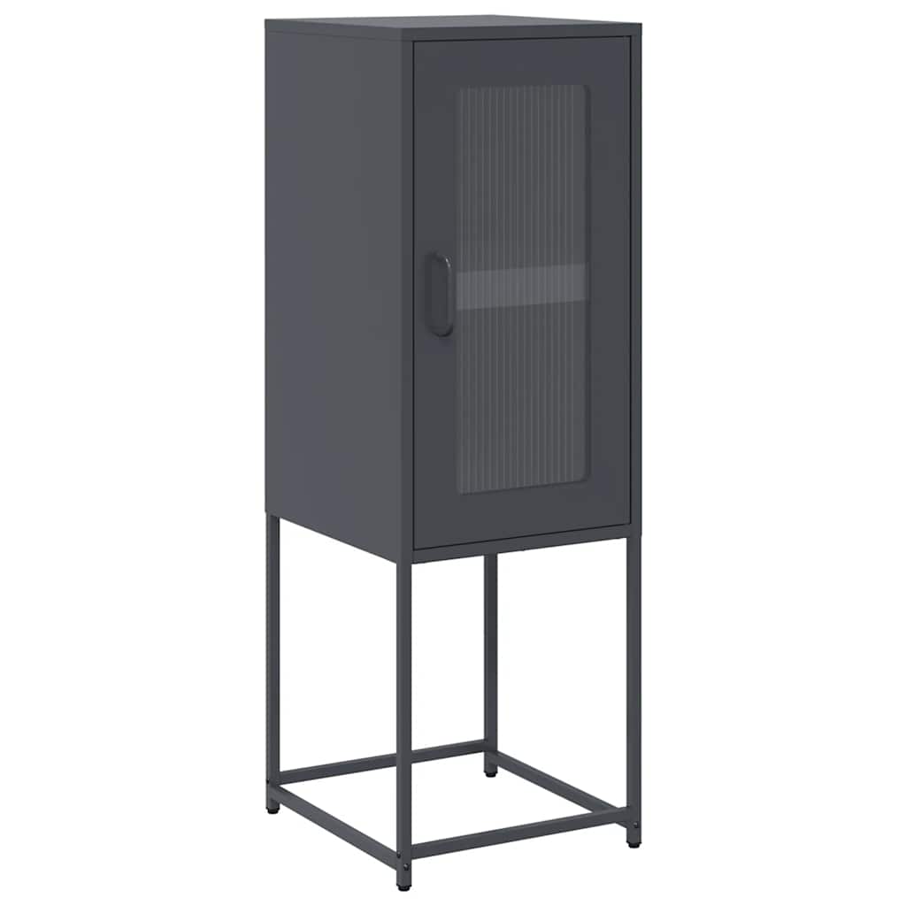 Sideboard Ανθρακί 36x39x107 cm Ατσάλι ψυχρής έλασης