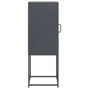 Sideboard Ανθρακί 36x39x107 cm Ατσάλι ψυχρής έλασης
