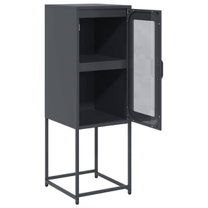 Sideboard Ανθρακί 36x39x107 cm Ατσάλι ψυχρής έλασης