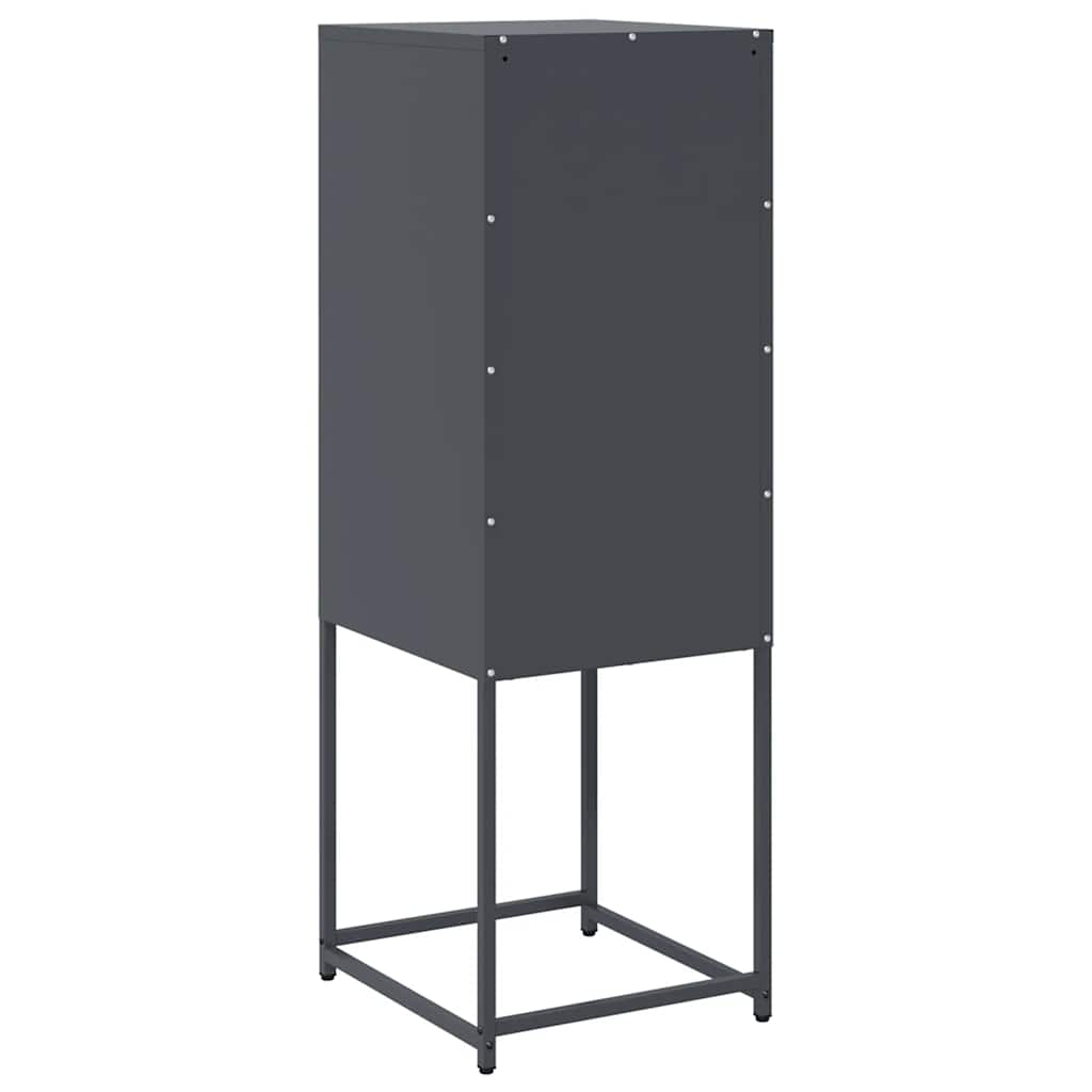 Sideboard Ανθρακί 36x39x107 cm Ατσάλι ψυχρής έλασης