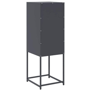 Sideboard Ανθρακί 36x39x107 cm Ατσάλι ψυχρής έλασης