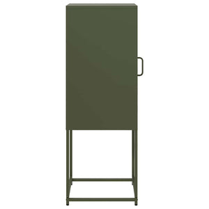 Sideboard Ελαιοπράσινο 36x39x107 cm Ατσάλι ψυχρής έλασης - Pakobazaar
