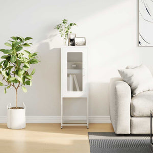 Sideboard Λευκό 36x39x107 cm Ατσάλι ψυχρής έλασης - Pakobazaar