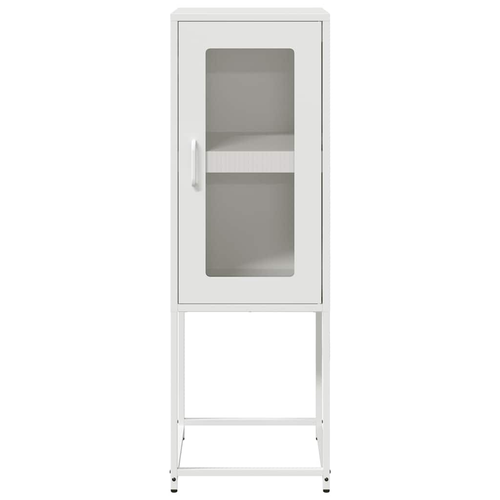 Sideboard Λευκό 36x39x107 cm Ατσάλι ψυχρής έλασης - Pakobazaar