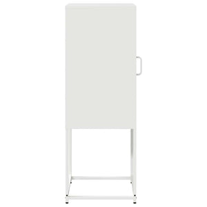 Sideboard Λευκό 36x39x107 cm Ατσάλι ψυχρής έλασης - Pakobazaar