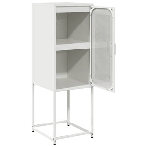 Sideboard Λευκό 36x39x107 cm Ατσάλι ψυχρής έλασης - Pakobazaar
