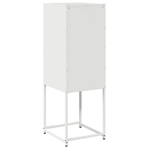 Sideboard Λευκό 36x39x107 cm Ατσάλι ψυχρής έλασης - Pakobazaar
