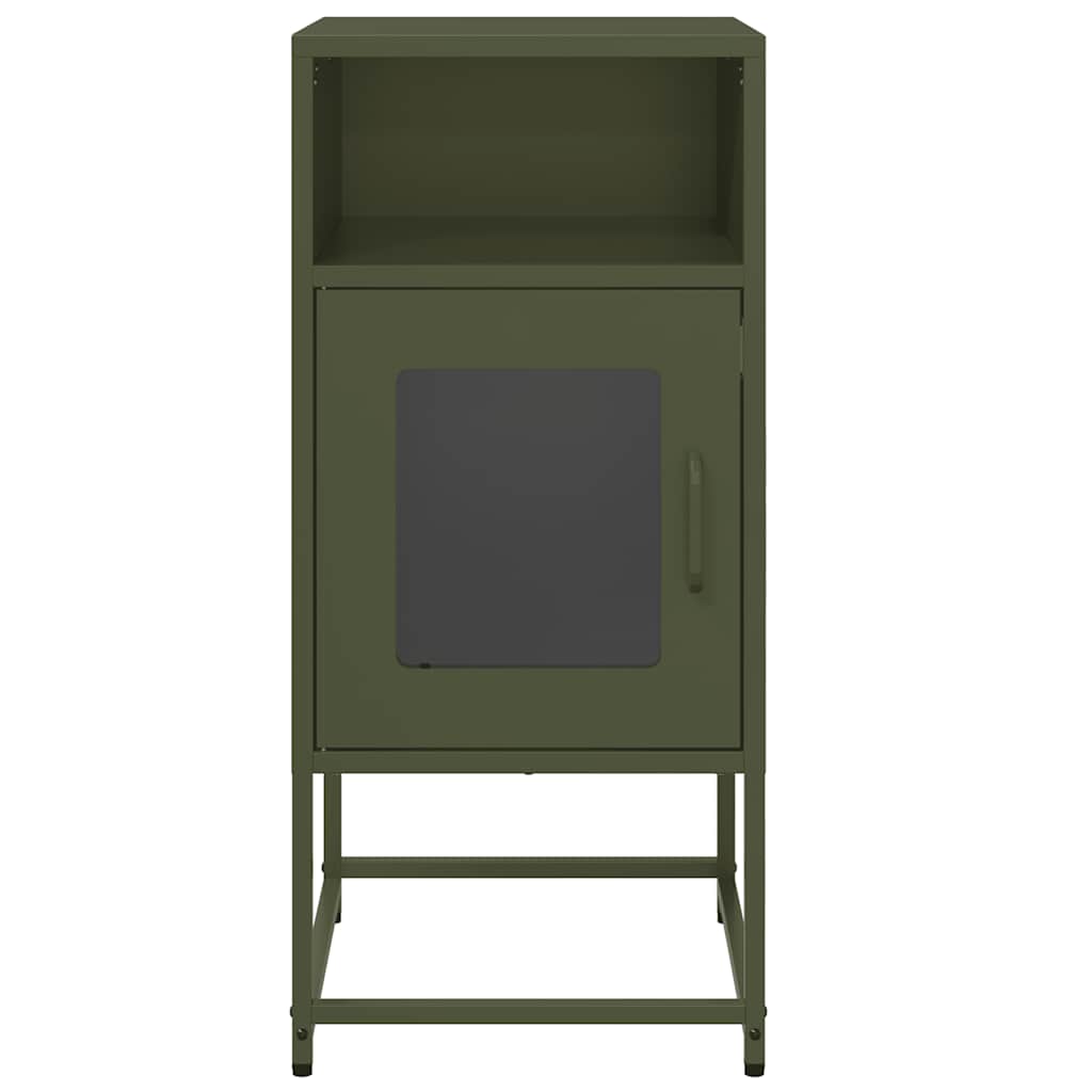Κομοδίνο ντουλάπι Ελαιοπράσινο 36x39x78 cm από - Pakobazaar