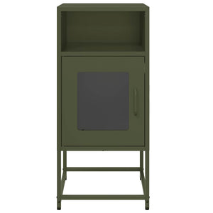 Κομοδίνο ντουλάπι Ελαιοπράσινο 36x39x78 cm από - Pakobazaar