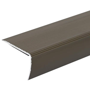 Προστατευτικά ακμών σκάλας 10 τεμ. Καφέ 67 x 3.5 x 3 εκ