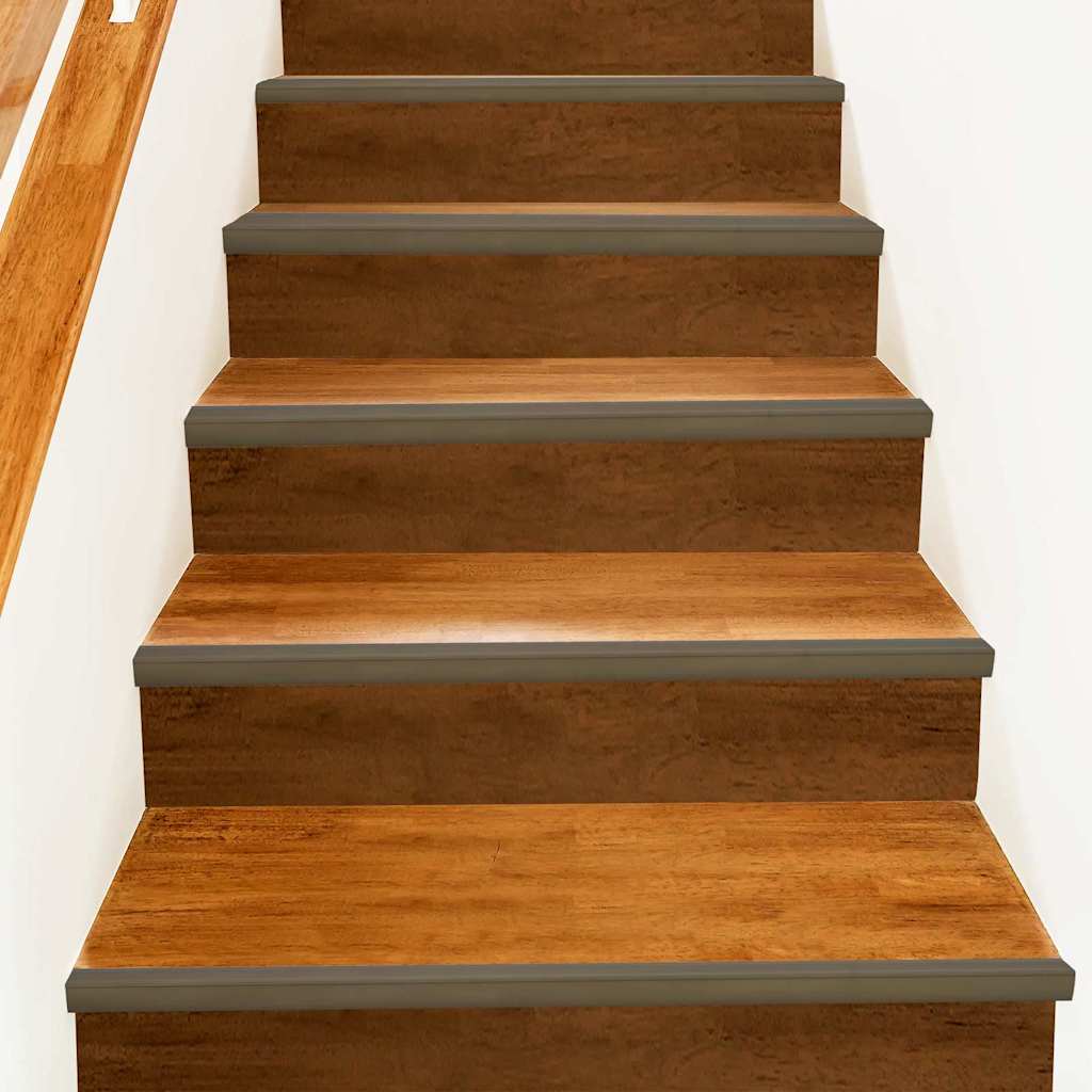 Προστατευτικά ακμών σκάλας 30 pcs Καφέ 67 x 3.5 x 3 εκ