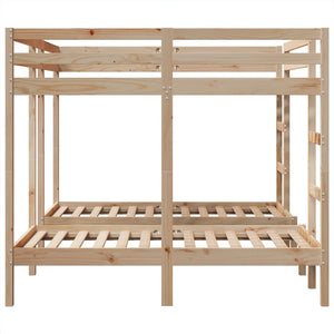 Σκελετός Τριπλής Κουκέτας 160x200/80x160 εκ. Μασίφ Πεύκο