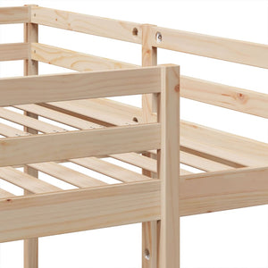 Σκελετός Τριπλής Κουκέτας 160x200/80x160 εκ. Μασίφ Πεύκο
