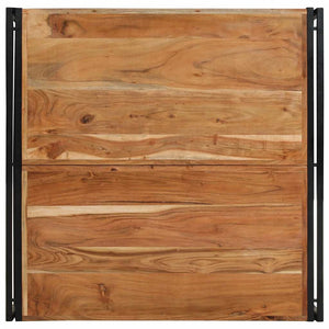 Τραπεζάκι σαλονιού 100x100x35 cm μασίφ ξύλο ακακίας - Pakobazaar