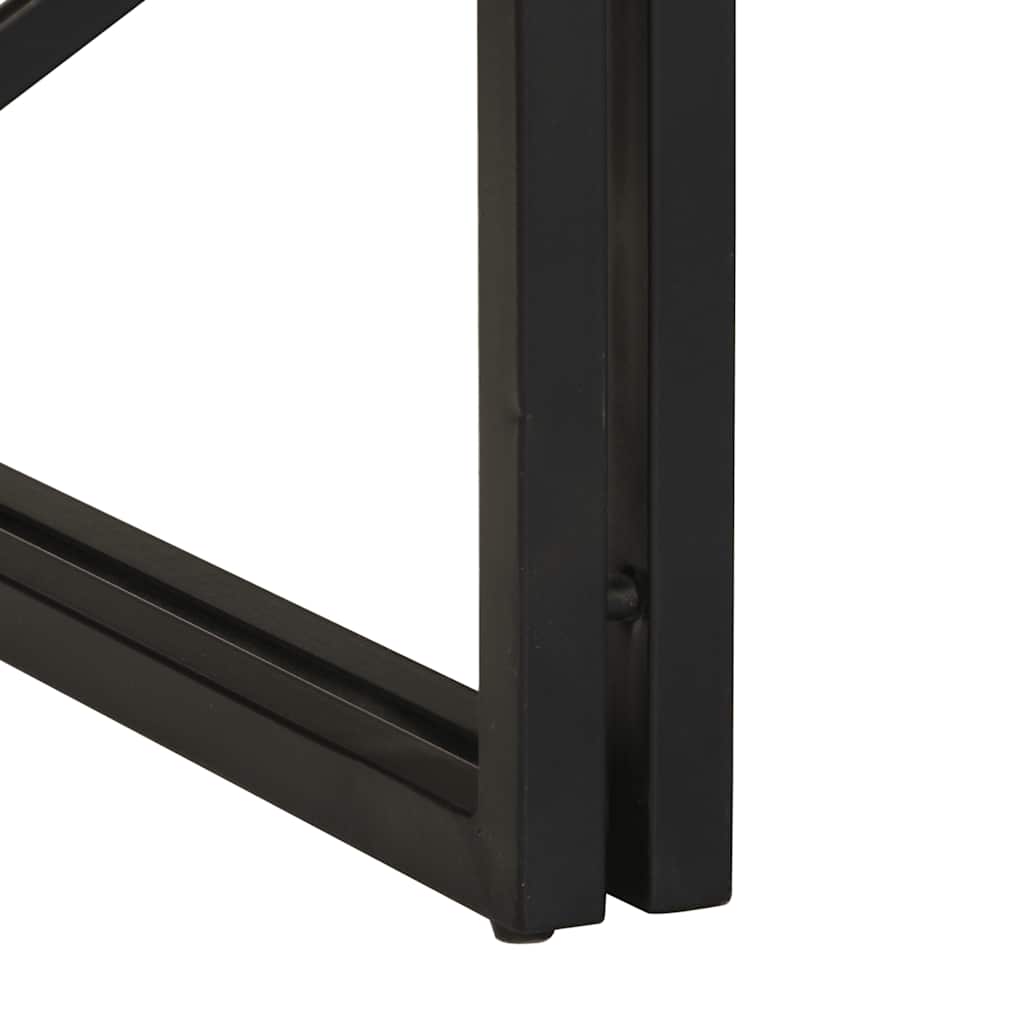 Τραπεζάκι σαλονιού 100x100x35 cm μασίφ ξύλο ακακίας - Pakobazaar