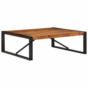 Τραπεζάκι σαλονιού 100x100x35 cm μασίφ ξύλο ακακίας - Pakobazaar