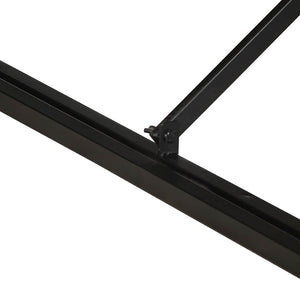 Τραπεζάκι σαλονιού 80x80x35 cm Στερεό ακατέργαστο ξύλο Mango - Pakobazaar