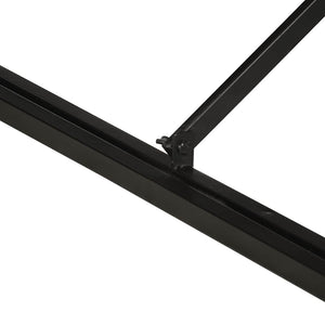 Τραπεζάκι σαλονιού πολύχρωμο 80x80x35cm Ξύλο μασίφ ανακυκλωμένο