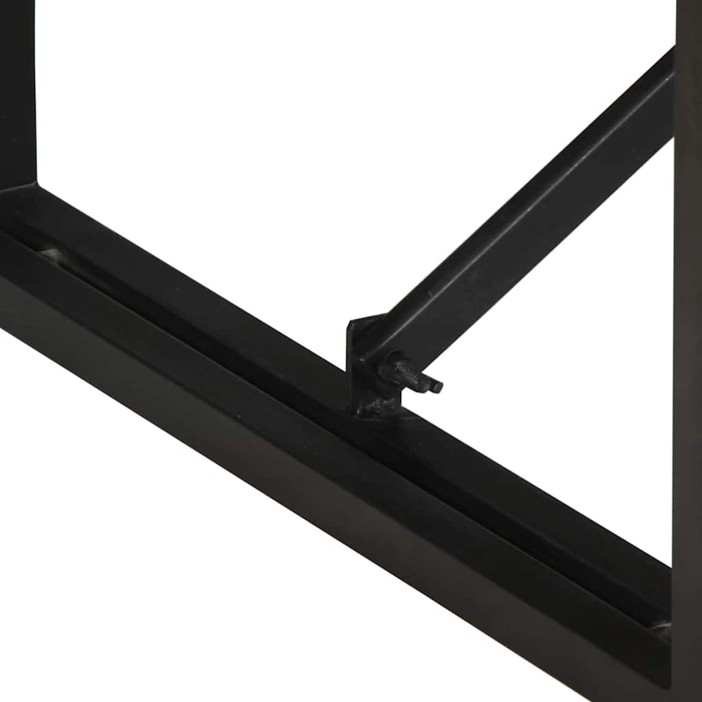 Τραπεζάκι σαλονιού 80x40x35 cm Στερεό ακατέργαστο ξύλο Mango - Pakobazaar
