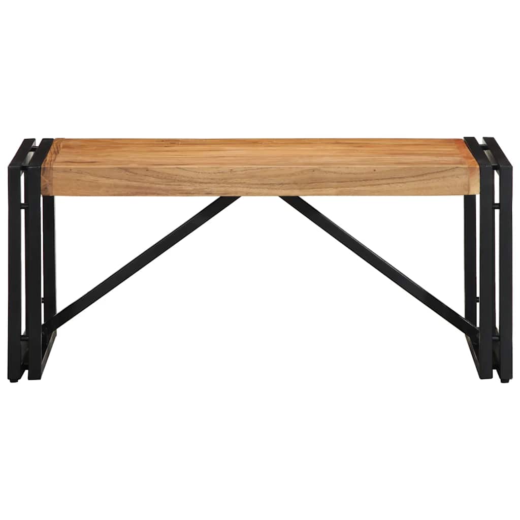 Τραπεζάκι σαλονιού 80x40x35 cm μασίφ ξύλο ακακίας - Pakobazaar