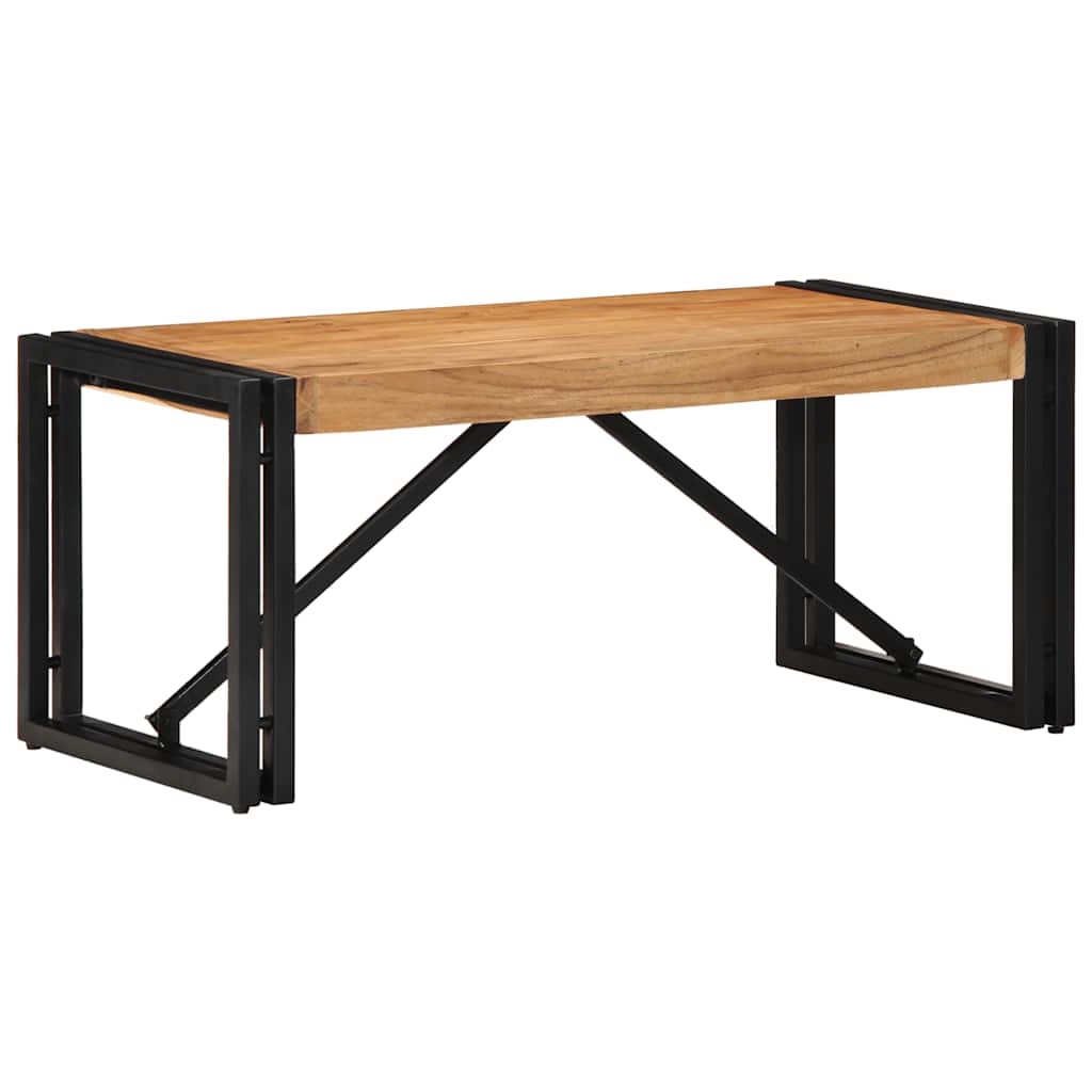 Τραπεζάκι σαλονιού 80x40x35 cm μασίφ ξύλο ακακίας - Pakobazaar