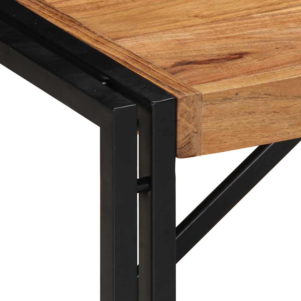 Τραπεζάκι σαλονιού 80x40x35 cm μασίφ ξύλο ακακίας - Pakobazaar