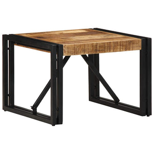Τραπεζάκι σαλονιού 50x50x35 cm Στερεό ακατέργαστο ξύλο Mango - Pakobazaar