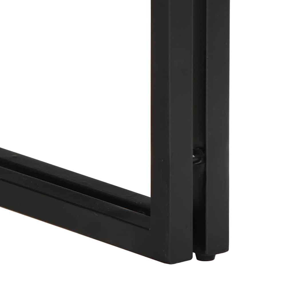 Τραπεζάκι σαλονιού 50x50x35 cm Στερεό ακατέργαστο ξύλο Mango - Pakobazaar