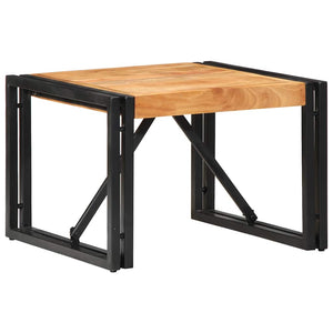 Τραπεζάκι σαλονιού 50x50x35 cm μασίφ ξύλο ακακίας