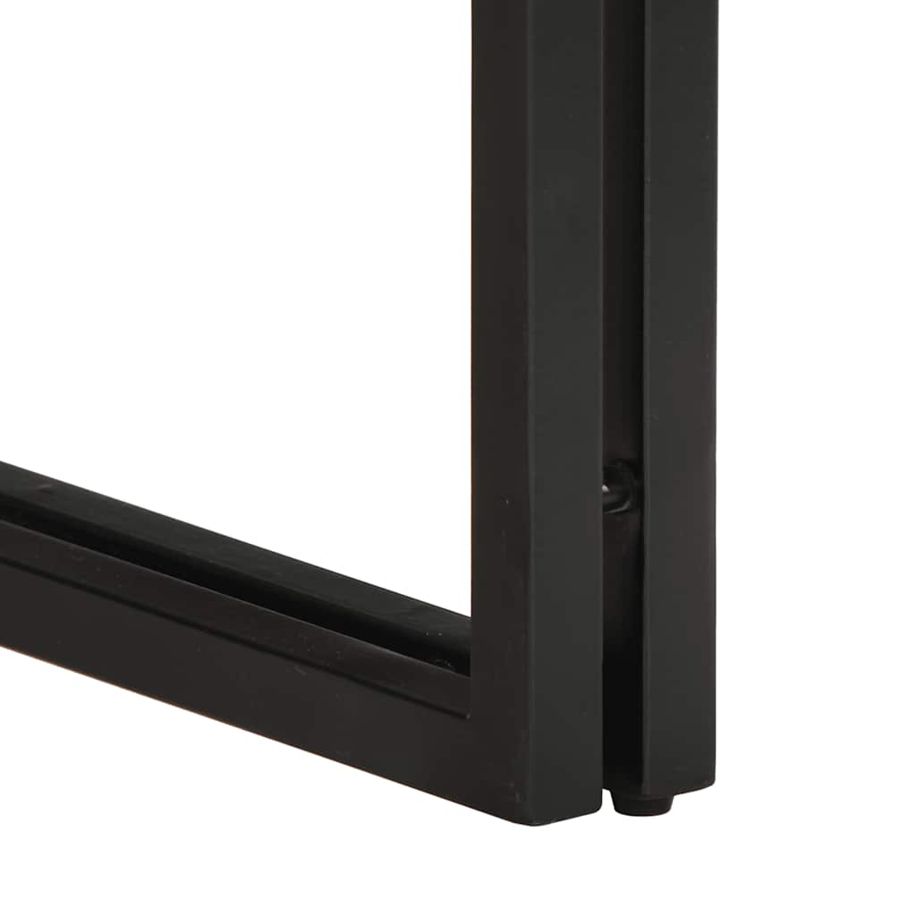 Τραπεζάκι σαλονιού 50x50x35 cm μασίφ ξύλο ακακίας