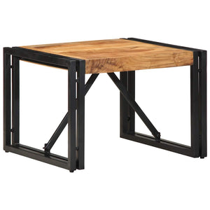 Τραπεζάκι σαλονιού 50x50x35 cm μασίφ ξύλο ακακίας